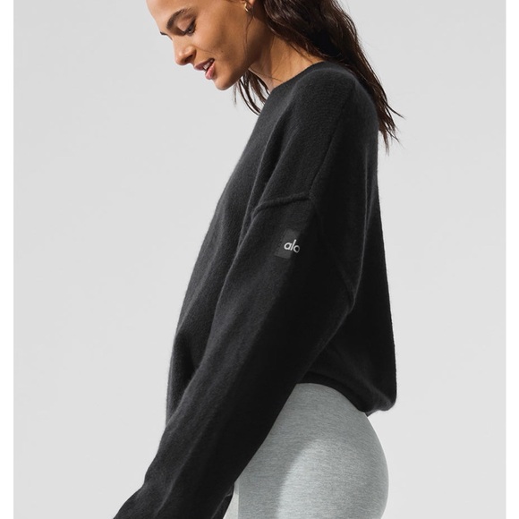 Alo Unisex Wool Cashmere New Class Crewneck NWT - Picture 5 of 5